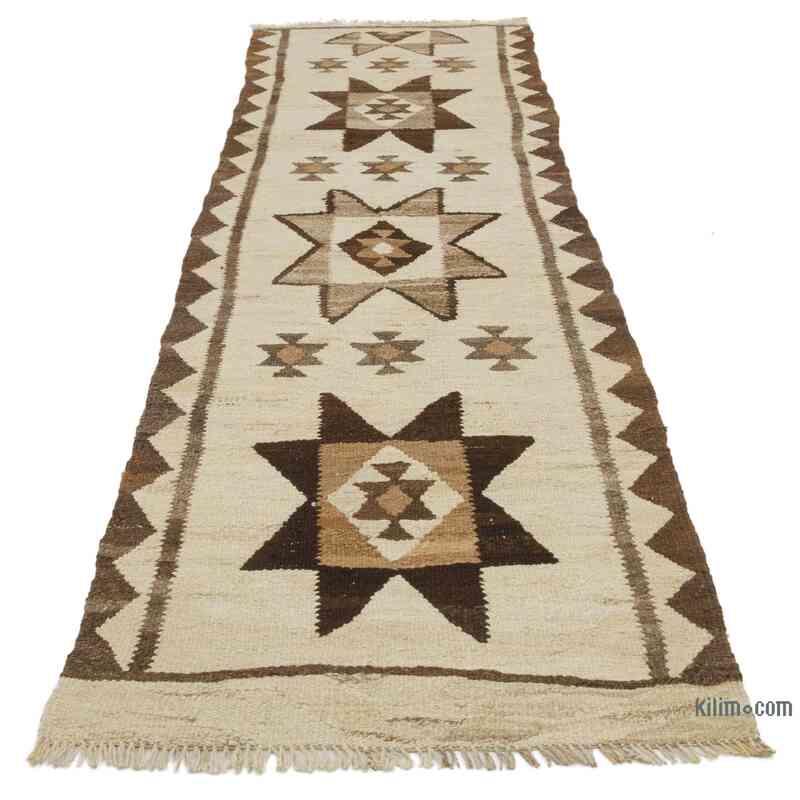 Alfombra Kilim Tribal Vintage - 87 cm x 300 cm - K0061685