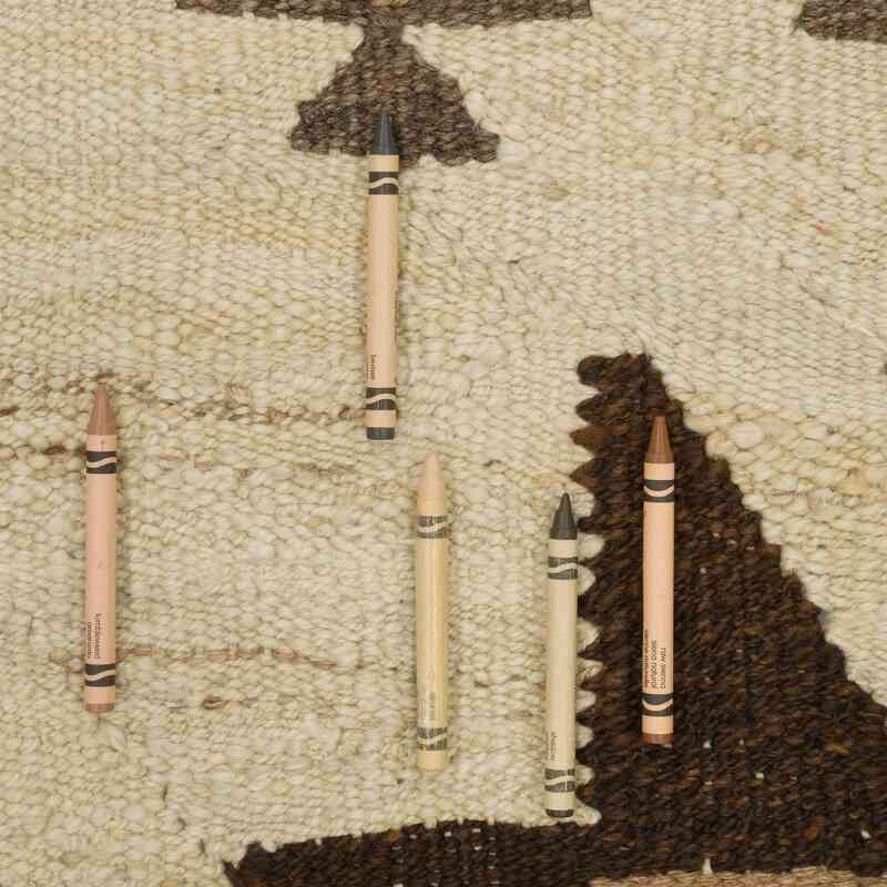 Alfombra Kilim Tribal Vintage - 87 cm x 300 cm - K0061685