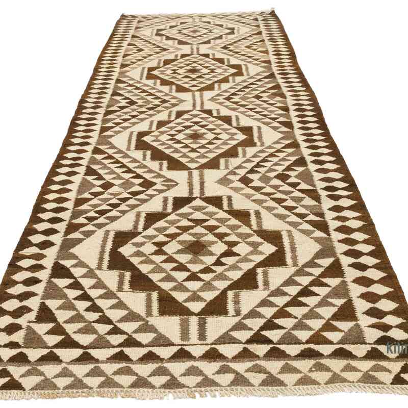 Alfombra Kilim Tribal Vintage - 111 cm x 330 cm - K0061705