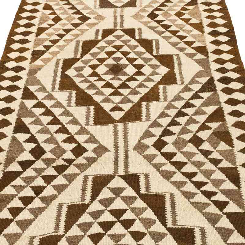 Alfombra Kilim Tribal Vintage - 111 cm x 330 cm - K0061705