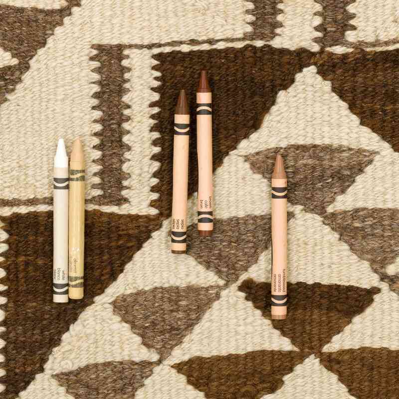 Alfombra Kilim Tribal Vintage - 111 cm x 330 cm - K0061705