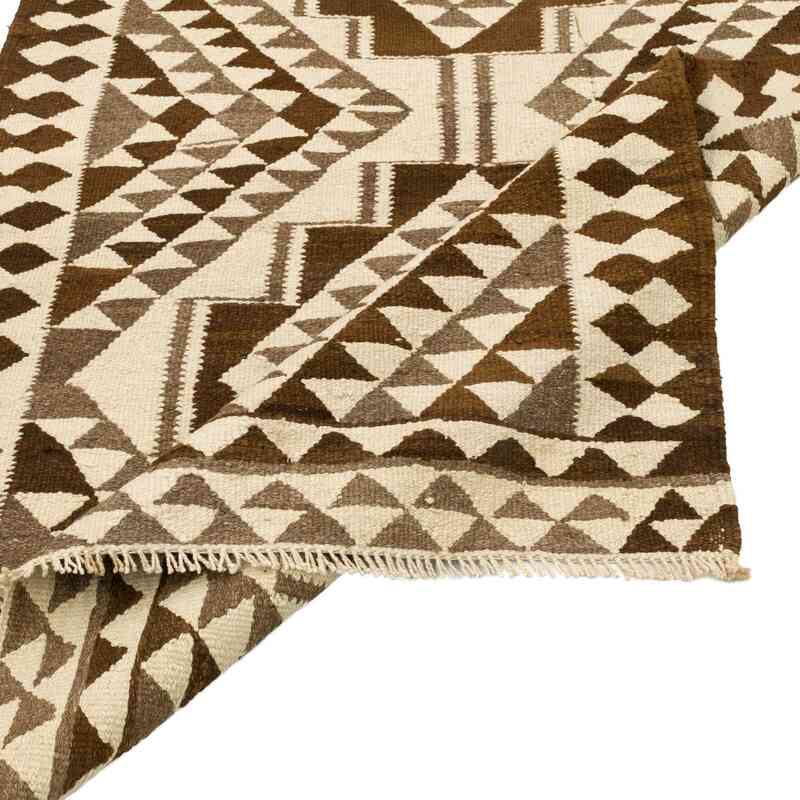 Alfombra Kilim Tribal Vintage - 111 cm x 330 cm - K0061705