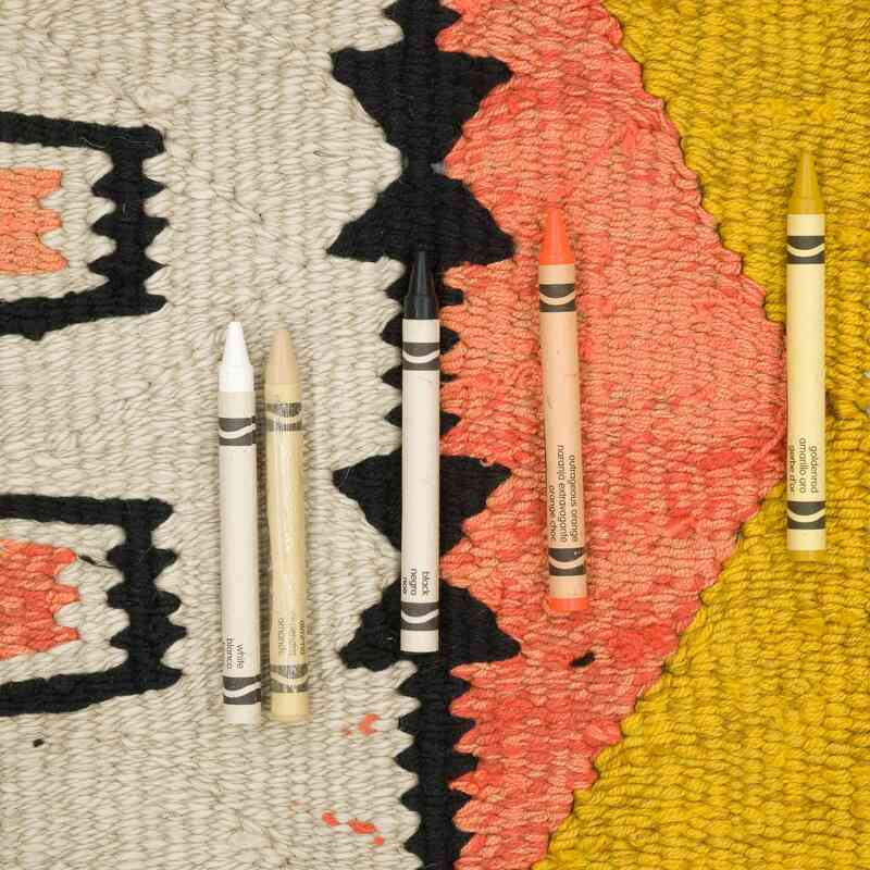 Vintage Anadolu Kilim Yolluk - 97 cm x 381 cm - K0061818
