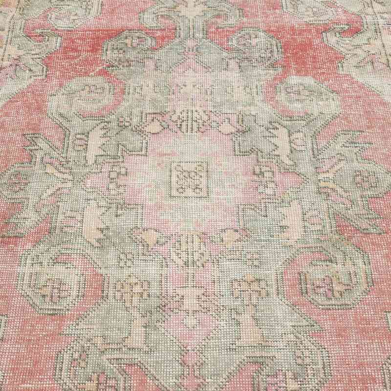 Vintage Turkish Hand-Knotted Rug - 4' 2" x 7'  (50" x 84") - K0061819
