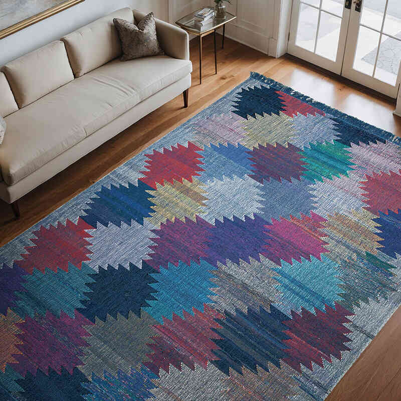 Nueva Alfombra Turca Kilim - 250 cm x 353 cm - K0061827