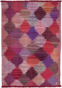New Handwoven Turkish Kilim Rug - 8'  x 11' 2" (96" x 134")