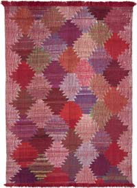 New Handwoven Turkish Kilim Rug - 7' 11" x 11' 3" (95" x 135")
