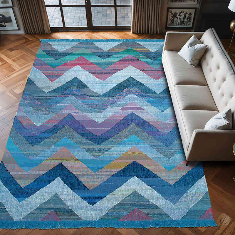 Nueva Alfombra Turca Kilim - 256 cm x 396 cm - K0061835