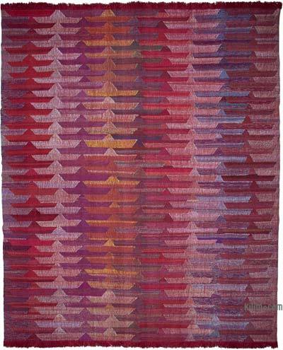 New Handwoven Turkish Kilim Rug - 13' 1" x 16' 5" (157 in. x 197 in.)