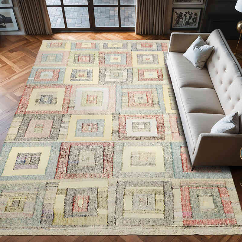 Nueva Alfombra Turca Kilim - 306 cm x 410 cm - K0061857