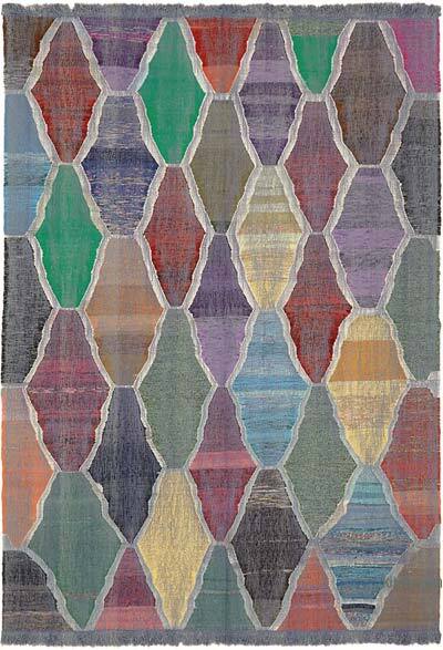 Yeni Kök Boya El Dokuma Kilim - 261 cm x 363 cm