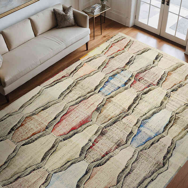 Nueva Alfombra Turca Kilim - 260 cm x 347 cm - K0061864