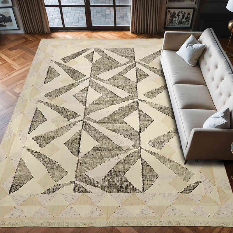 Nueva Alfombra Turca Kilim - 310 cm x 415 cm - K0061873