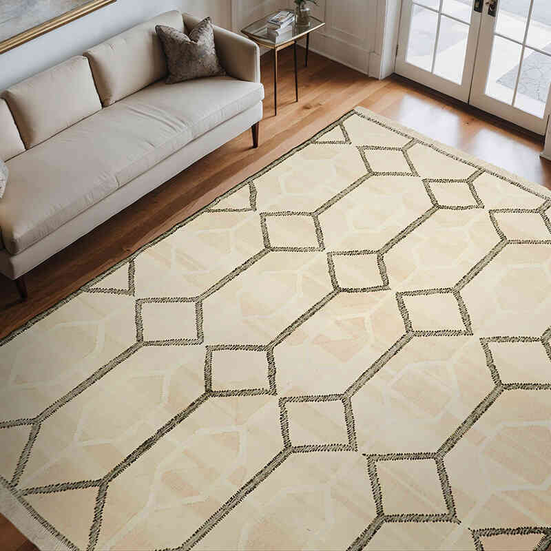 Nueva Alfombra Turca Kilim - 283 cm x 320 cm - K0061884
