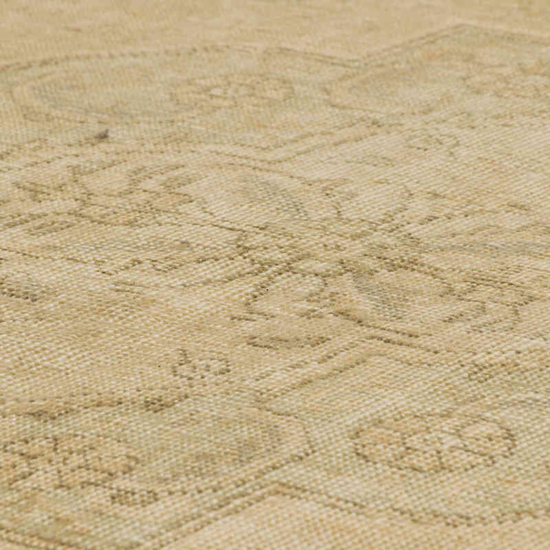 Bej El Dokuma Vintage Hali - 293 cm x 380 cm - K0061886