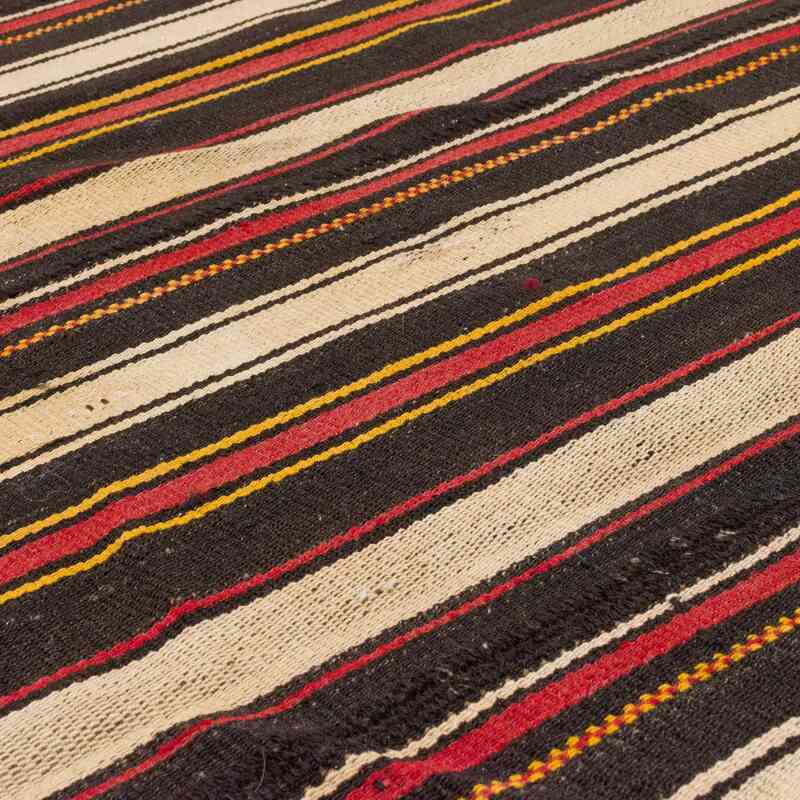 Vintage Turkish Flatweave - 7' 5" x 9' 11" (89" x 119") - K0061908