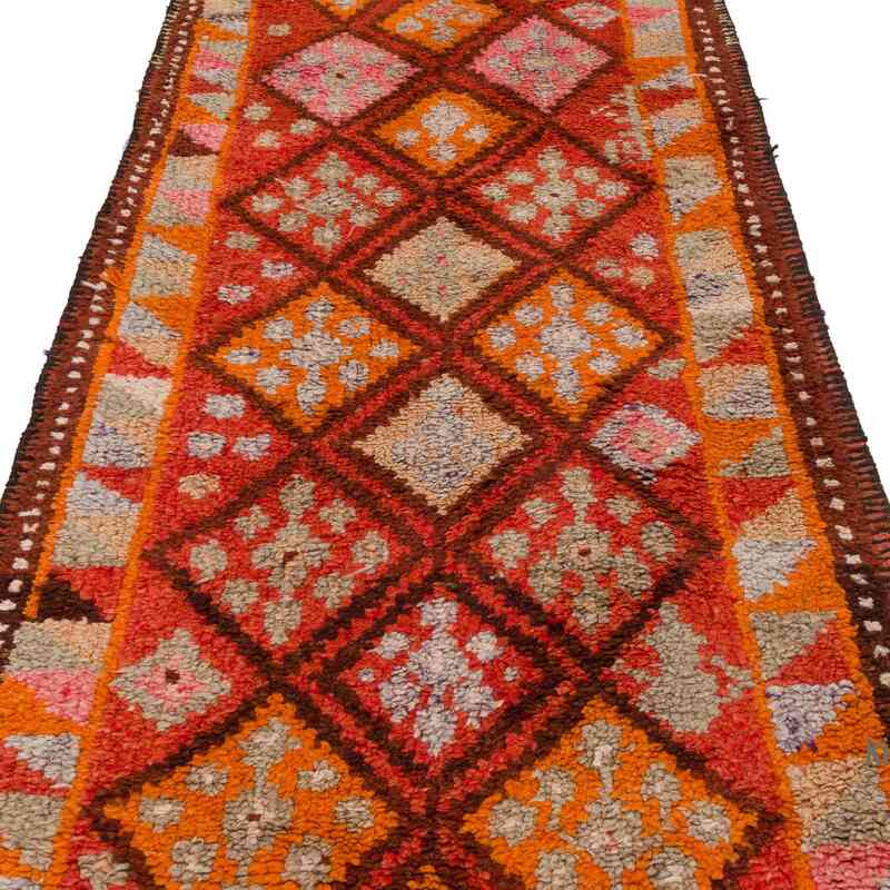 Alfombra Vintage de pasillo - 104 cm x 435 cm - K0061959