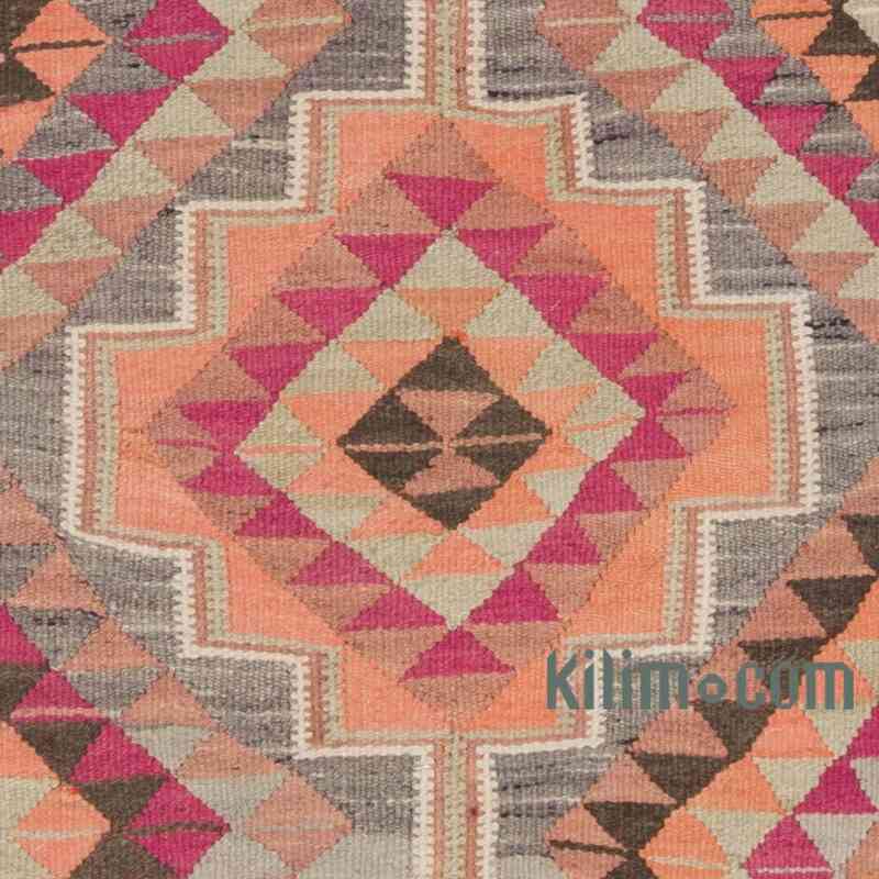 Vintage Tribal Kilim Runner - 3' 1" x 11' 10" (37" x 142") - K0061997
