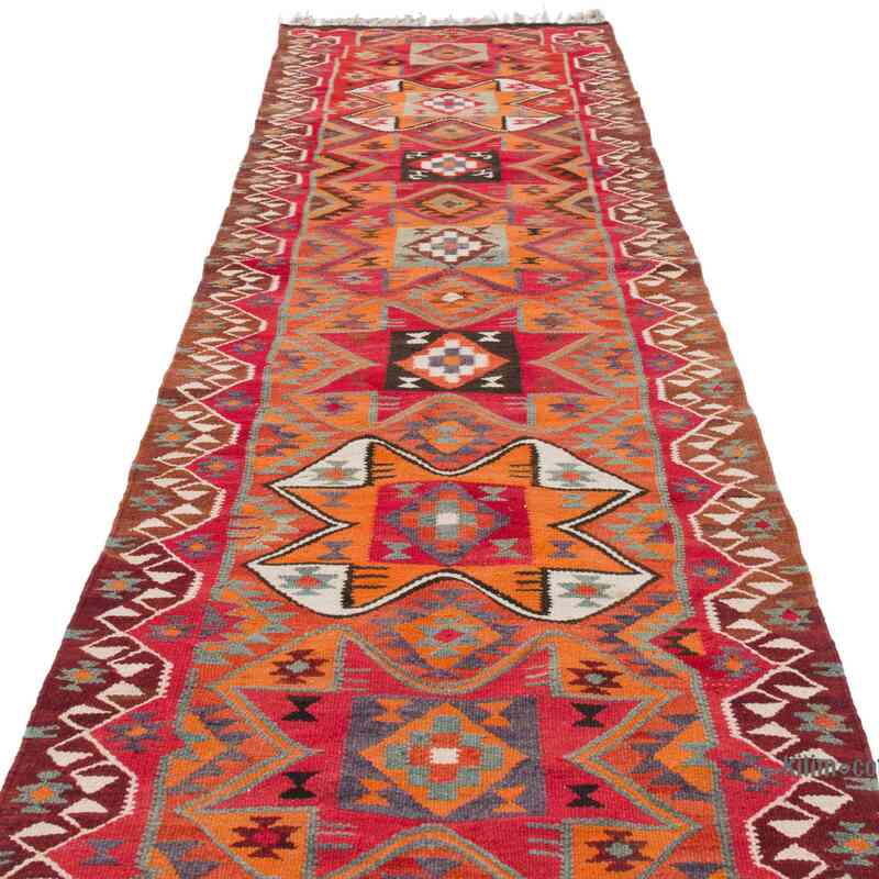 Vintage Anadolu Kilim Yolluk - 105 cm x 322 cm - K0062000