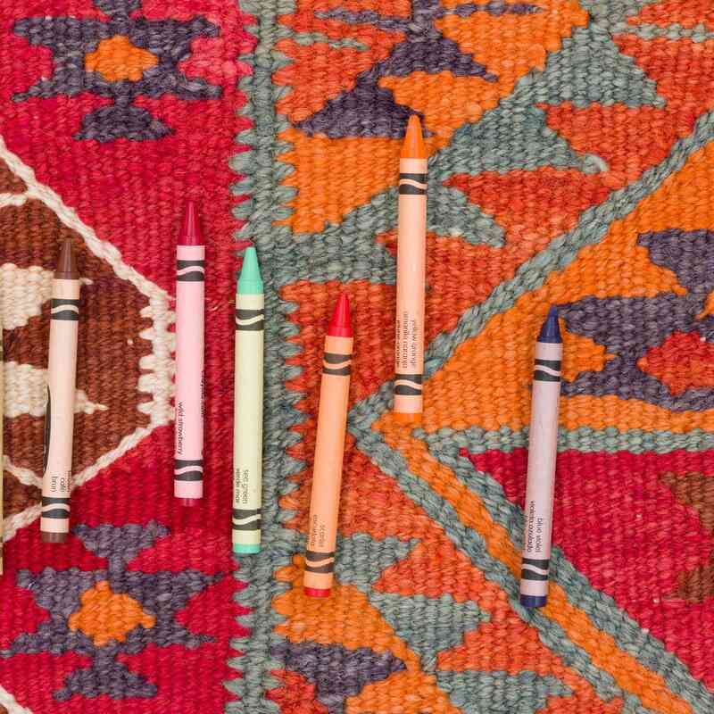 Vintage Anadolu Kilim Yolluk - 105 cm x 322 cm - K0062000