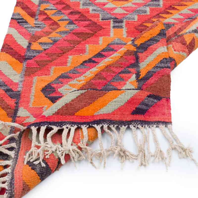 Vintage Anadolu Kilim Yolluk - 105 cm x 345 cm - K0062002