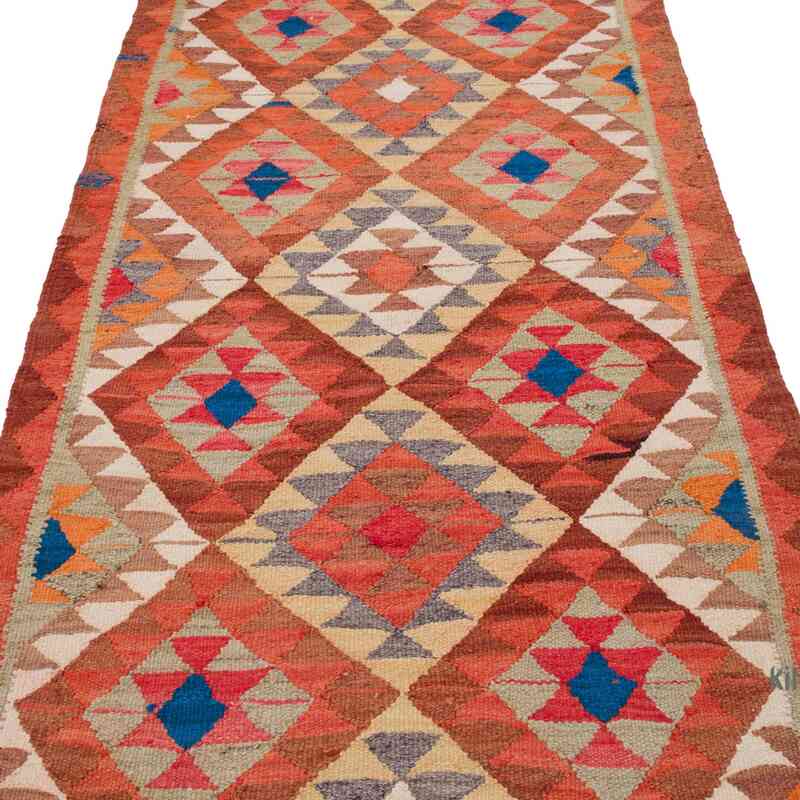Alfombra Kilim Tribal Vintage - 100 cm x 300 cm - K0062003
