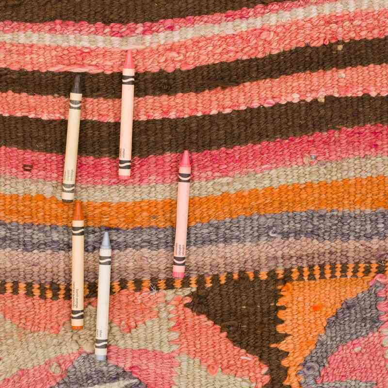 Vintage Anadolu Kilim Yolluk - 112 cm x 325 cm - K0062005