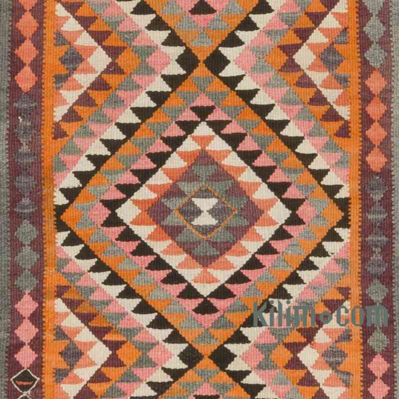 Alfombra Kilim Tribal Vintage - 100 cm x 285 cm - K0062013