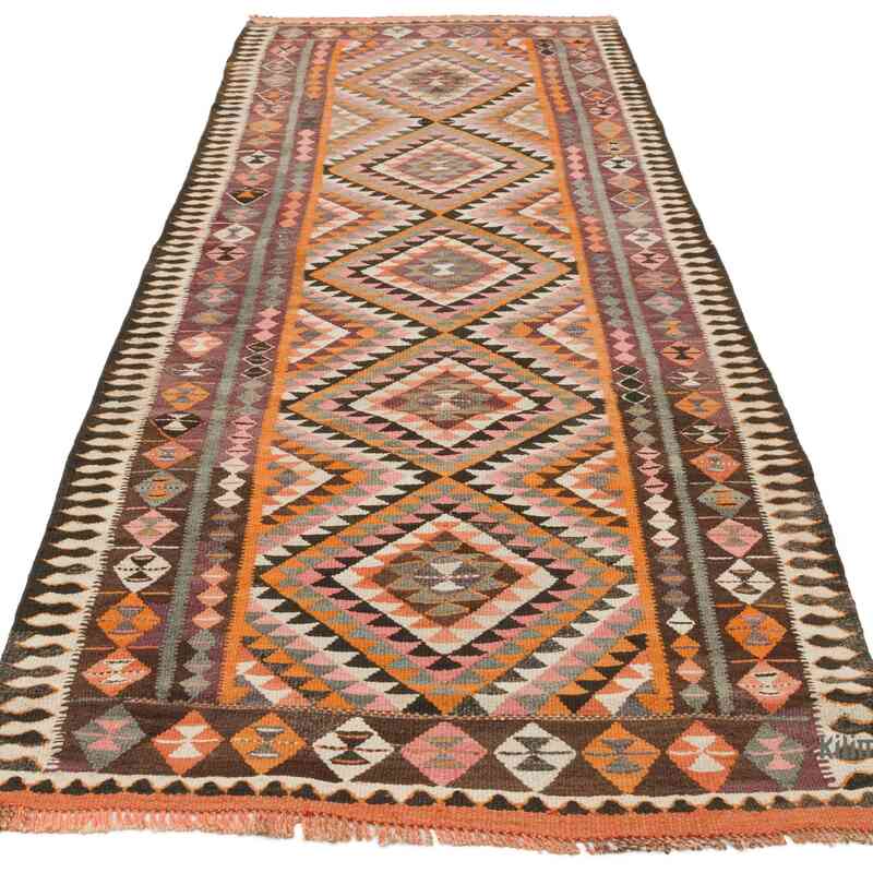 Alfombra Kilim Tribal Vintage - 100 cm x 285 cm - K0062013