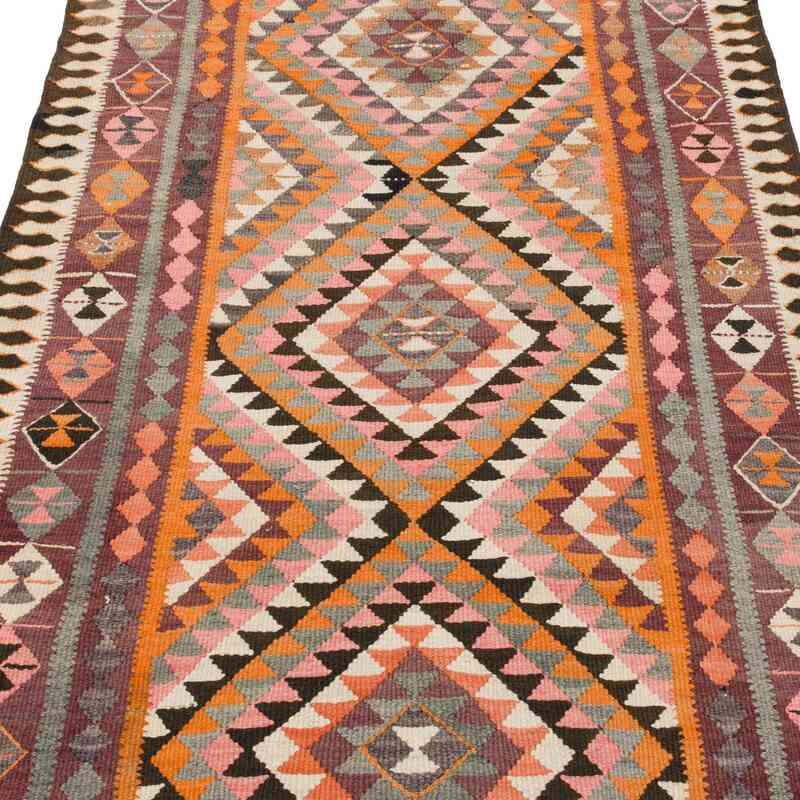 Alfombra Kilim Tribal Vintage - 100 cm x 285 cm - K0062013