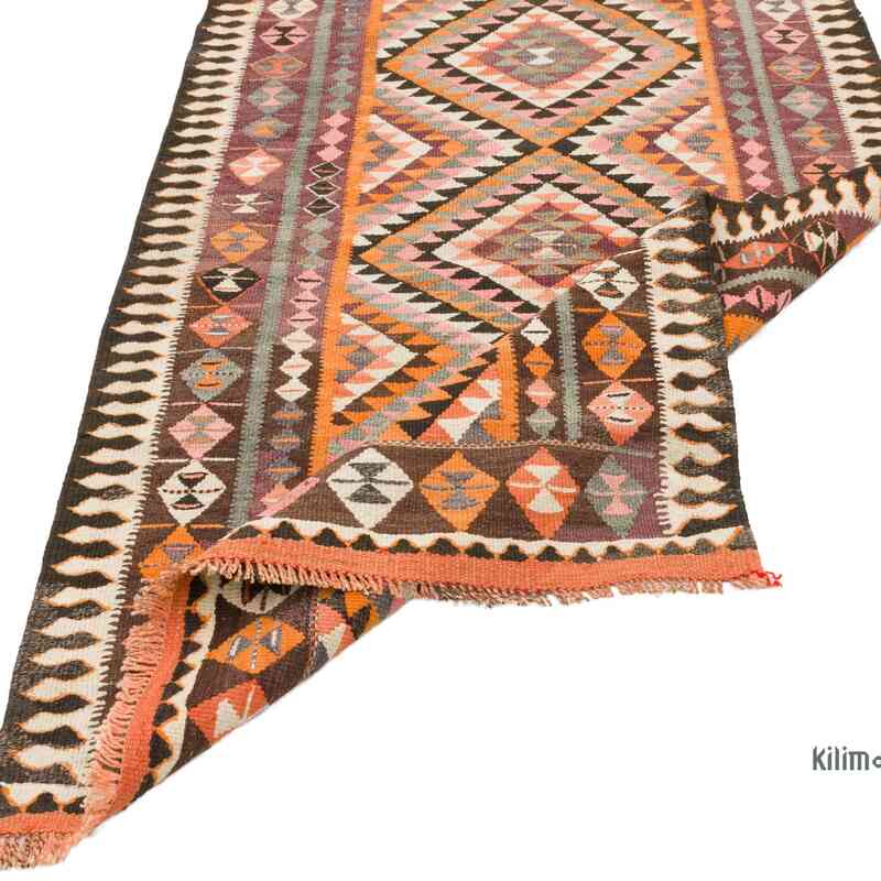 Alfombra Kilim Tribal Vintage - 100 cm x 285 cm - K0062013