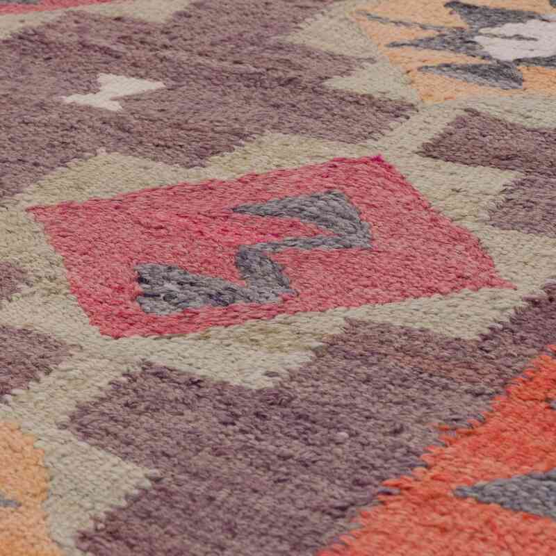 Vintage Tribal Kilim Runner - 3' 2" x 11' 7" (38" x 139") - K0062028