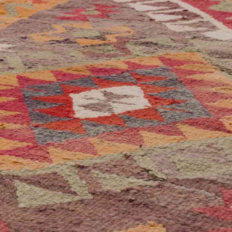 Vintage Tribal Kilim Runner - 3' 2" x 12' 6" (38" x 150") - K0062030