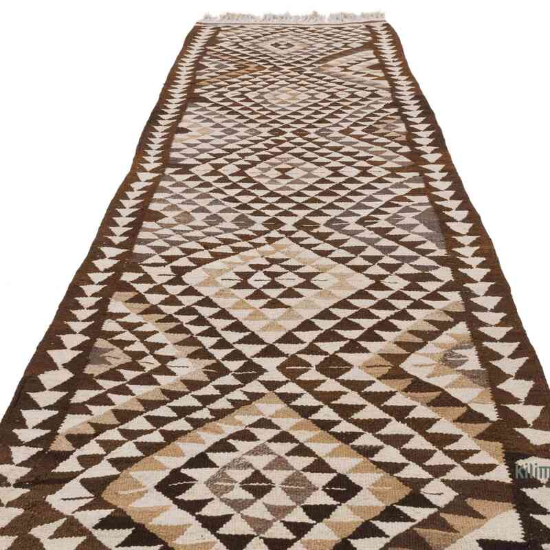 Alfombra Kilim Tribal Vintage - 107 cm x 345 cm - K0062031