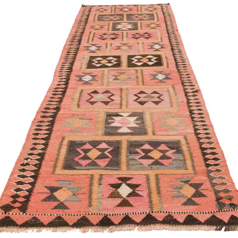 Alfombra Kilim Tribal Vintage - 98 cm x 295 cm - K0062053