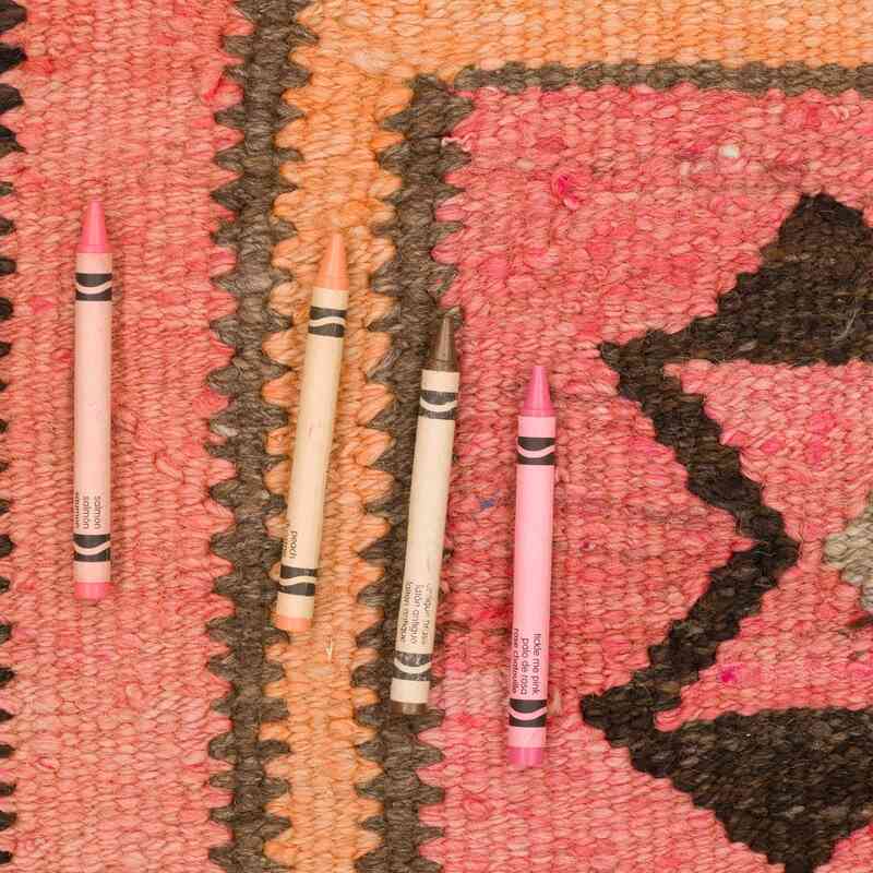 Alfombra Kilim Tribal Vintage - 98 cm x 295 cm - K0062053