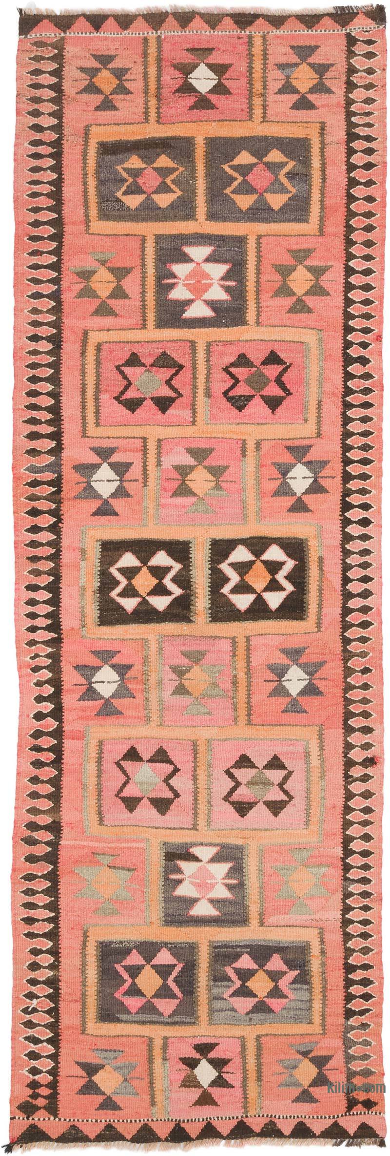 Alfombra Kilim Tribal Vintage - 98 cm x 295 cm - K0062053