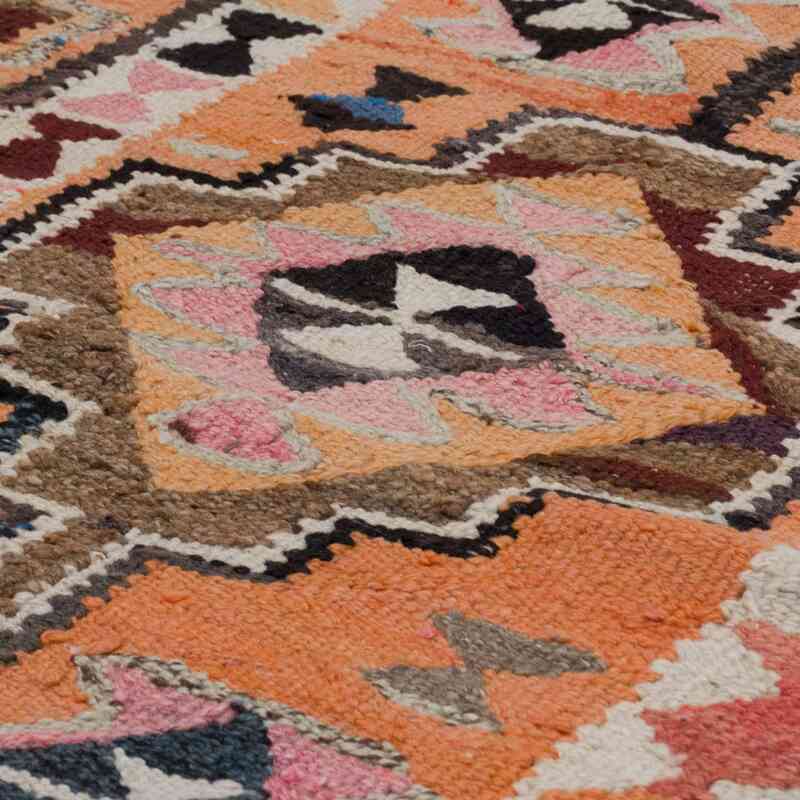 Vintage Tribal Kilim Runner - 3' 2" x 9' 7" (38" x 115") - K0062055
