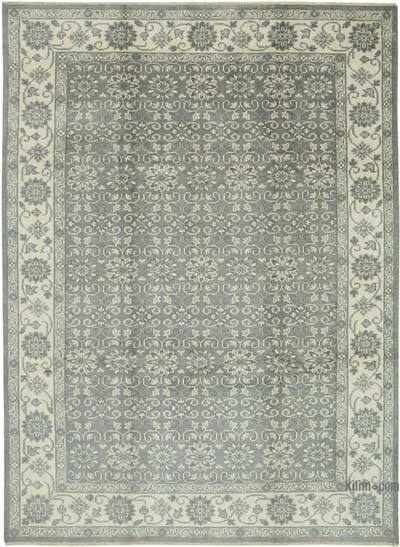 New Hand-Knotted Rug - 8' 8" x 12'  (104 in. x 144 in.)