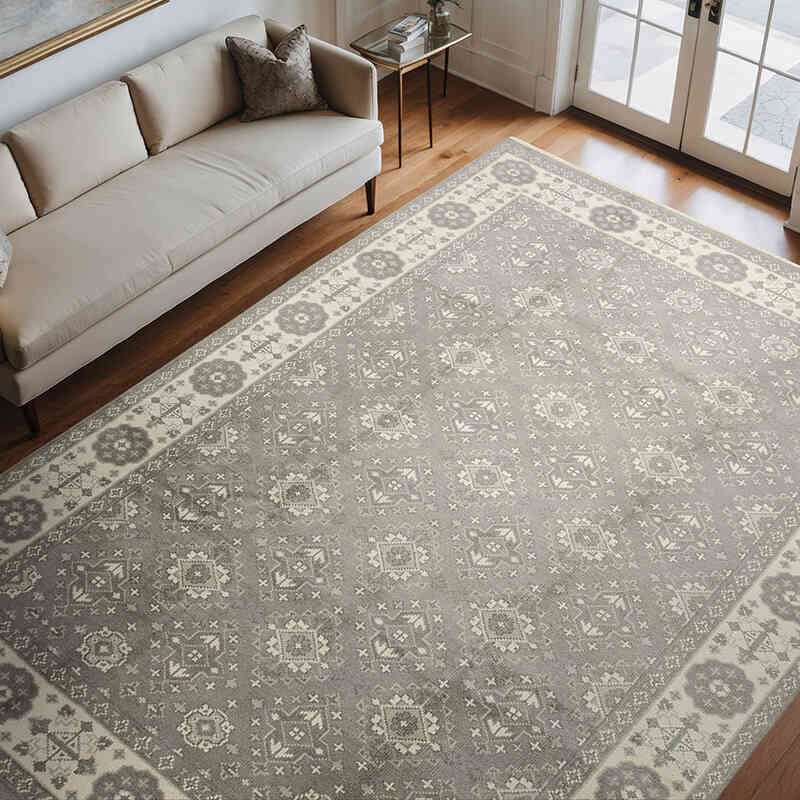 New Hand-Knotted Rug - 8' 10" x 11' 10" (106" x 142") - K0062115