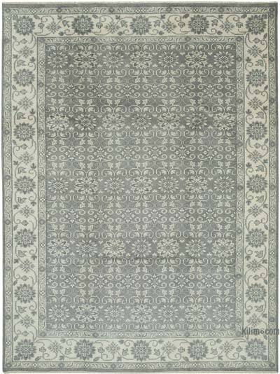 New Hand-Knotted Rug - 8' 10" x 11' 11" (106 in. x 143 in.)