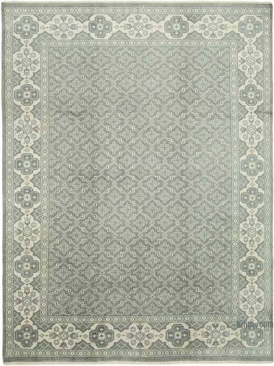 New Hand-Knotted Rug - 8' 10" x 11' 8" (106 in. x 140 in.)