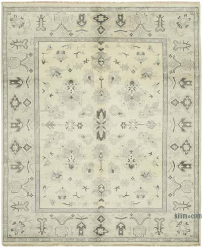 New Hand-Knotted Rug - 8' 2" x 9' 11" (98 in. x 119 in.)