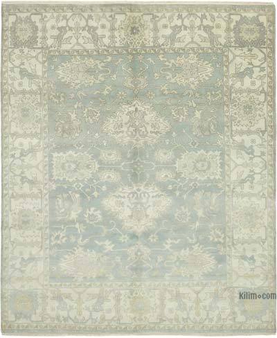 New Hand-Knotted Rug - 8' 2" x 9' 9" (98 in. x 117 in.)