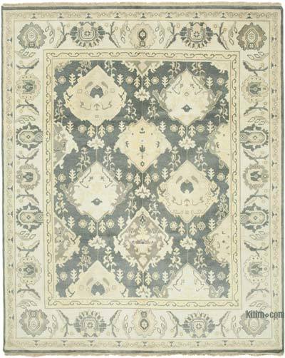 New Hand-Knotted Rug - 7' 10" x 9' 10" (94 in. x 118 in.)