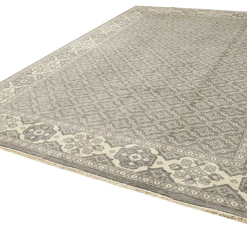 New Hand-Knotted Rug - 9' 10" x 13' 10" (118" x 166") - K0062302