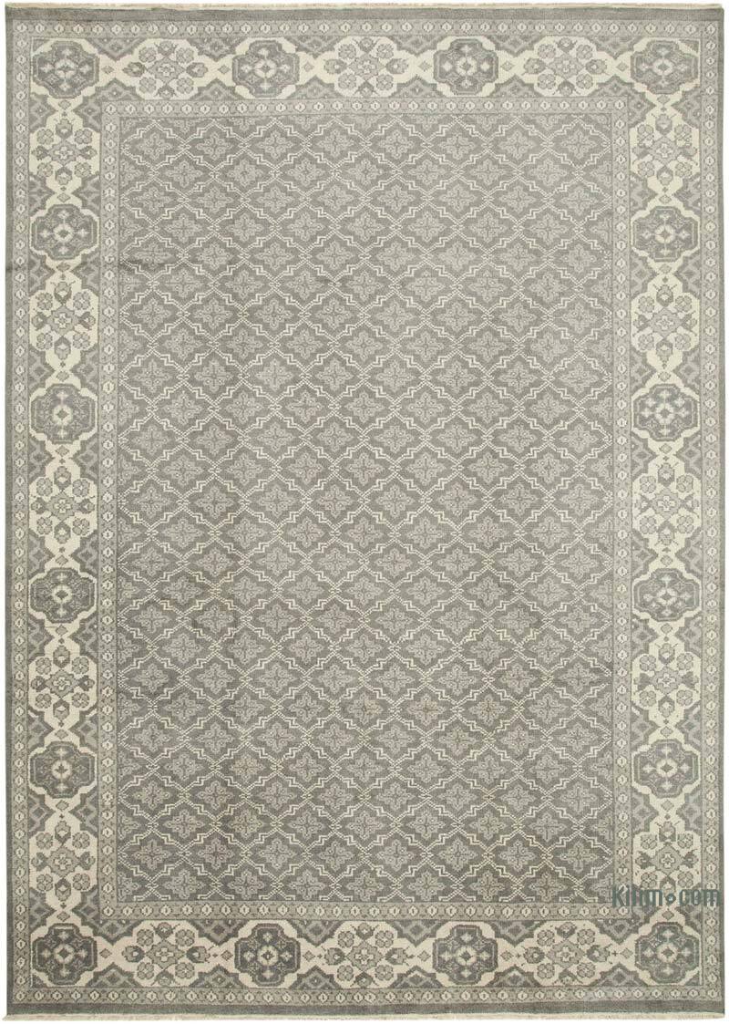 New Hand-Knotted Rug - 9' 10" x 13' 10" (118" x 166") - K0062302