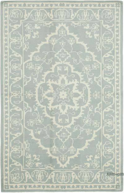 New Hand-Knotted Rug - 5' 1" x 8'  (61 in. x 96 in.)