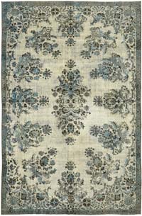 El Oyması Boyalı Halı - 210 cm x 314 cm