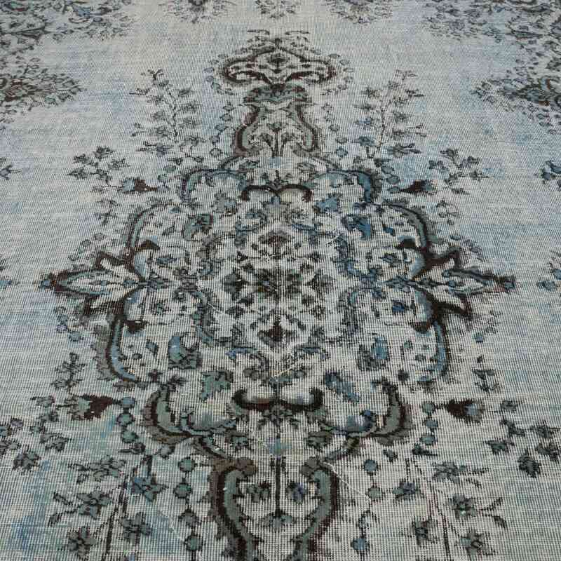 Hand Carved Over-Dyed Rug - 6' 8" x 10' 1" (80 in. x 121 in.) - K0062380